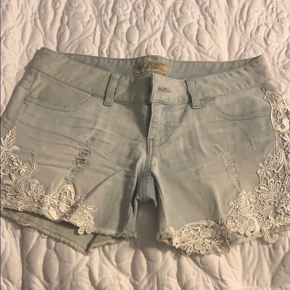 Guess jean shorts